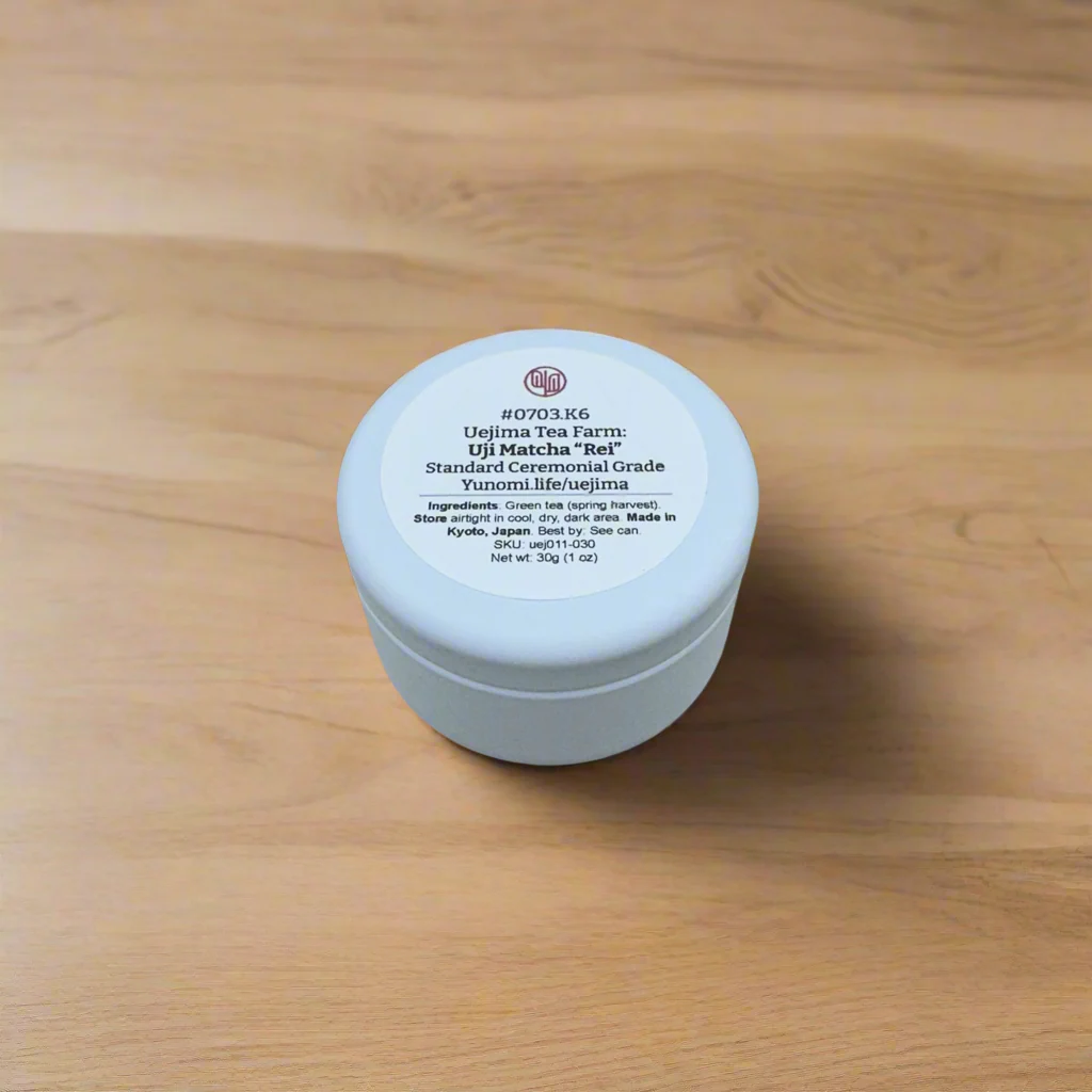 #0703.K6 Uejima Tea Farm: Uji Matcha "Rei" (Samidori) - Kyoto Grown Standard Ceremonial Grade Matcha 京都宇治和束茶 抹茶 玲 (limited quantity) - Image 3